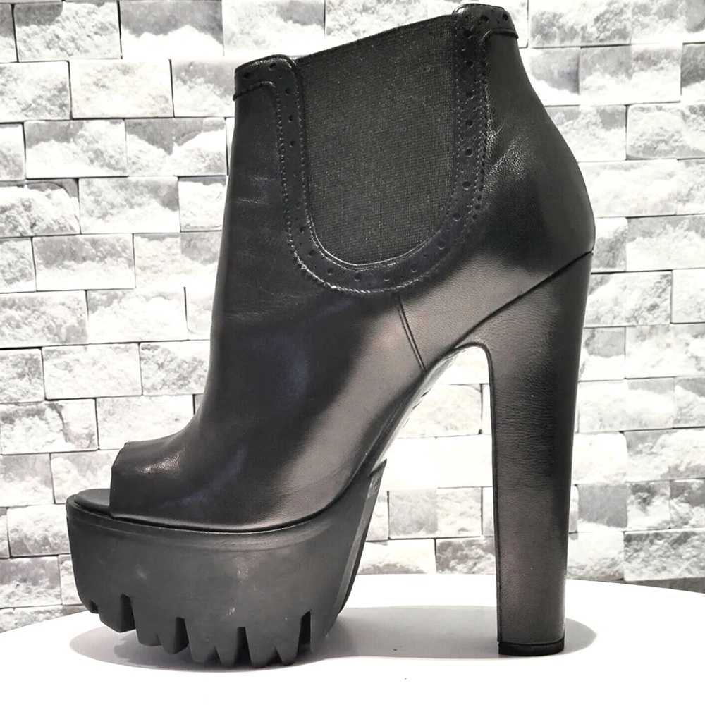 Versace platform ankle boots
